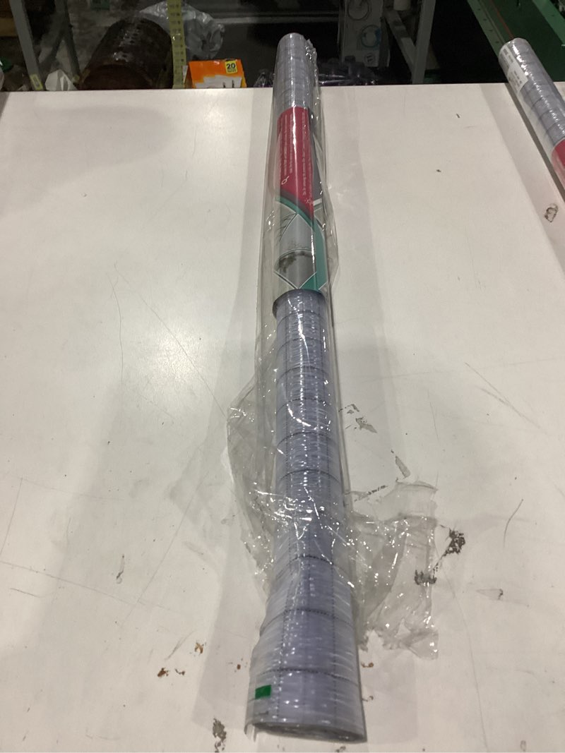 Condition photo showing As Is for VELIMAX Frosted Window Privacy Film Non Adhesive Window Cling Removable Glass Covering Clear Water Opaque Window Film for Home Anti UV 29.5x78.7 inches 29.5"x78.7" (75x200cm)