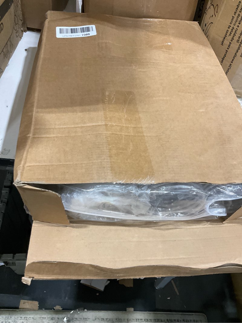 Condition photo showing Good Condition for baderke clear plastic cups with strawless sip lids disposable round bottom togo cups for coffee smoothie cold beverage coffee shops and party catering (18 oz,100 pcs) 18 oz 100