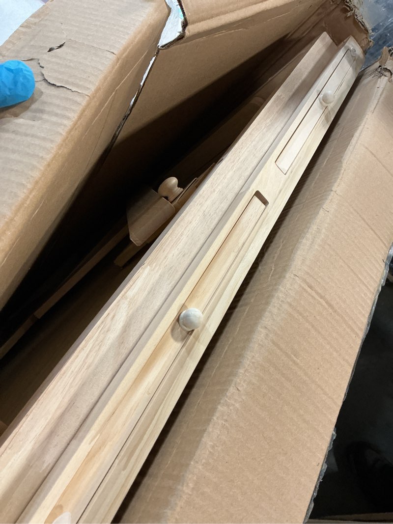 Condition photo showing Good Condition for TEAKMAMA 27.6" H Tall 1500 Piece Puzzle Table with Legs, 4 Drawers, 34.3" W x 26.5" D Large Wood Folding Jigsaw Puzzle Board with Cover for Adults, Nature