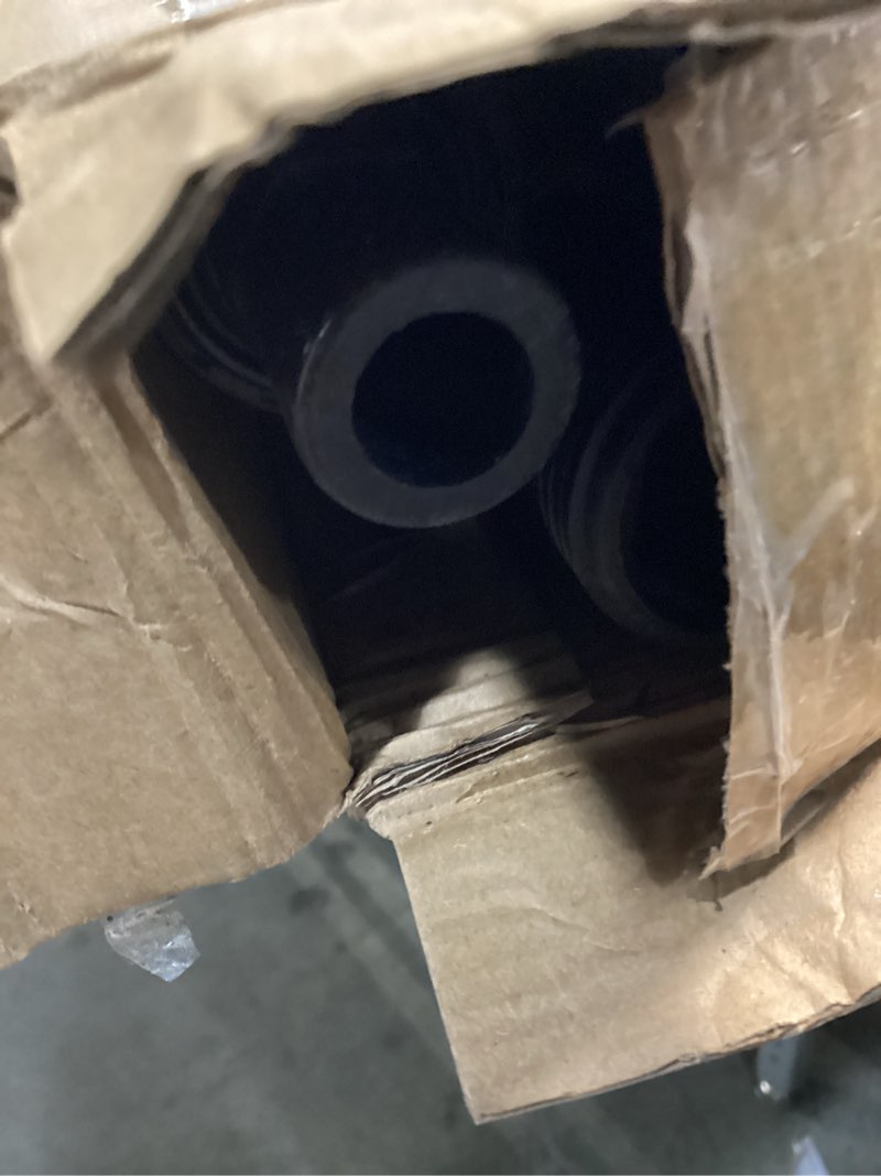 Condition photo showing As Is for laanpole gutter cleaning tools from the ground, 24ft reach rain cleaner with bendable wand and quick connect adapter for garden hose 16ft