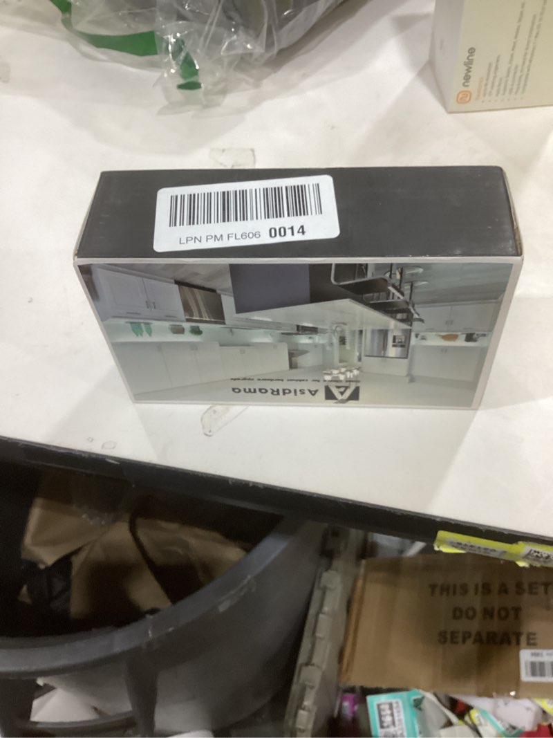 Condition photo showing New/Like New for Asidrama 10 Pack Knurled Matte Black Kitchen Cabinet Knobs Dresser Knobs Drawer Knobs Single Hole Cabinet T Bar Pull Handles for Kitchen Wardrobe Cupboard