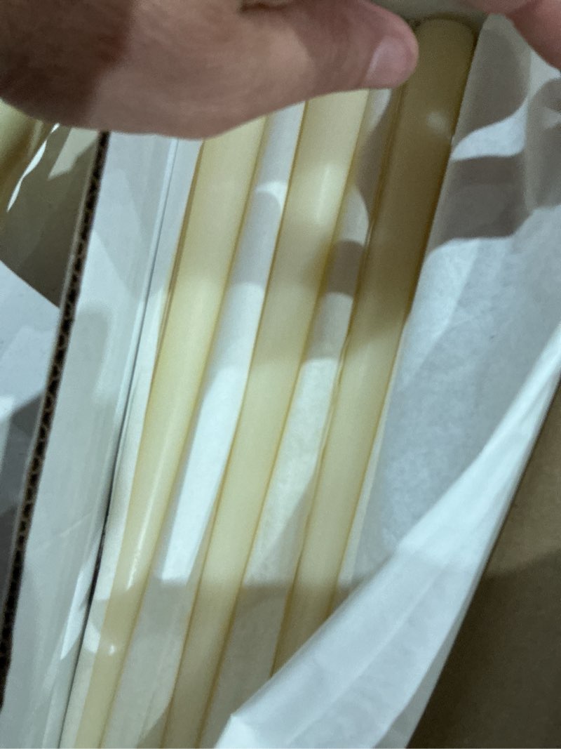 Condition photo showing Good Condition for simply soson 12 inch ivory taper candle sticks, set of 36 candle sticks, tapered candles, dripless taper candles, ivory candlesticks, tall candles, taper candles bulk ivory 12 inch - 36 pk