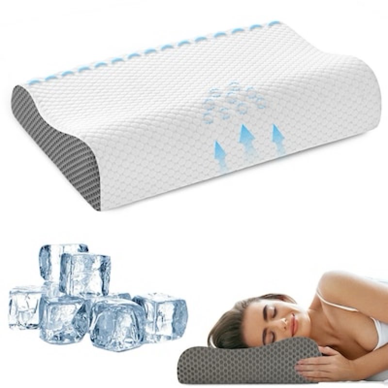  VOUA Standard/Queen Medium Memory foam Bed Pillow