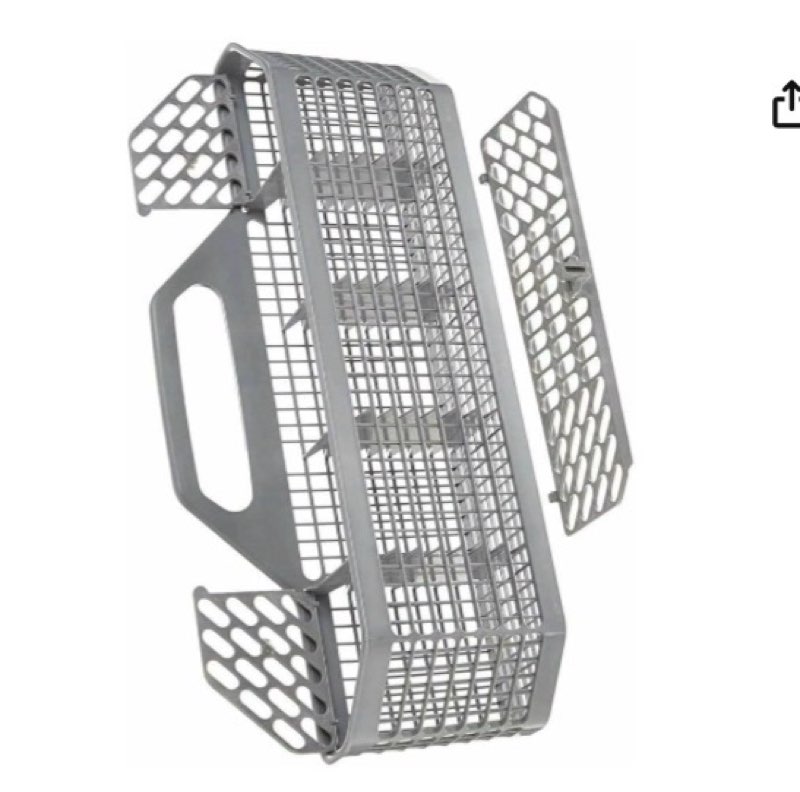 Dishwasher Silverware Basket Replaces For Frigidaire FBD2400KB11B FBD2400KB12B FBD2400KB2A FBD2400KB3A FBD2400KB4A FBD2400KB5B FBD2400KB6B FBD2400KB7B FBD2400KB8B FBD2400KB9B FBD2400KQ0 Dishwasher