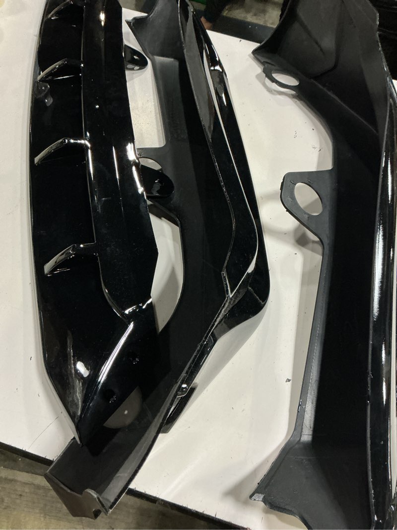 Condition photo showing As Is for (unknown model)jdm designed front lip kit