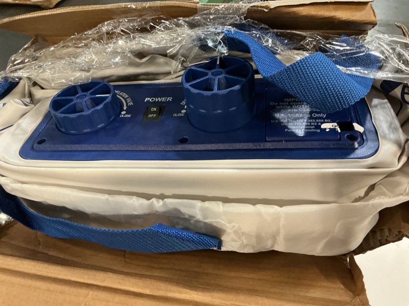 Condition photo showing Good Condition for king koil luxury twin air mattress with built-in pillow top & integrated high-speed patented pump – 20" inflatable twin blow up airbed for camping, home & guests, waterproof, 1-year warranty blue twin 20"