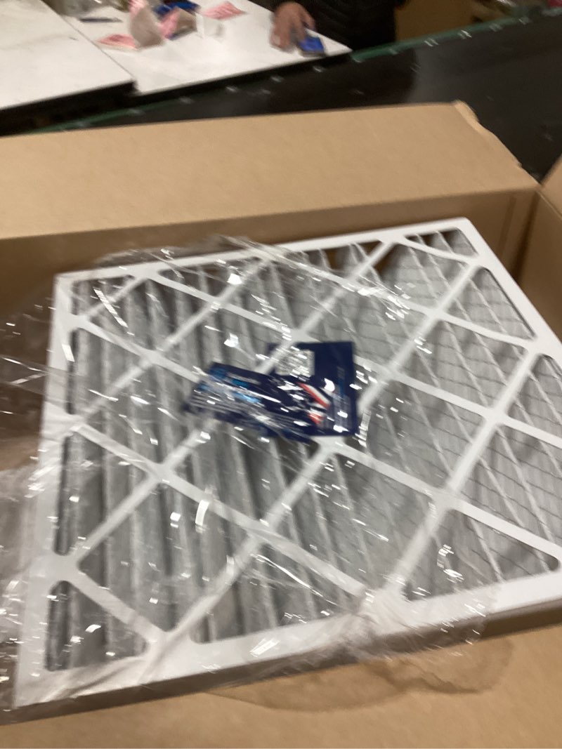 Condition photo showing New/Like New for BNX TruFilter 10x10x1 Air Filter MERV 13 (6-Pack) - MADE IN USA - Electrostatic Pleated Air Conditioner HVAC AC Furnace Filters for Allergies, Pollen, Mold, Bacteria, Smoke, Allergen, MPR 1900 FPR 10 MERV 13 10x10x1 6-Pack