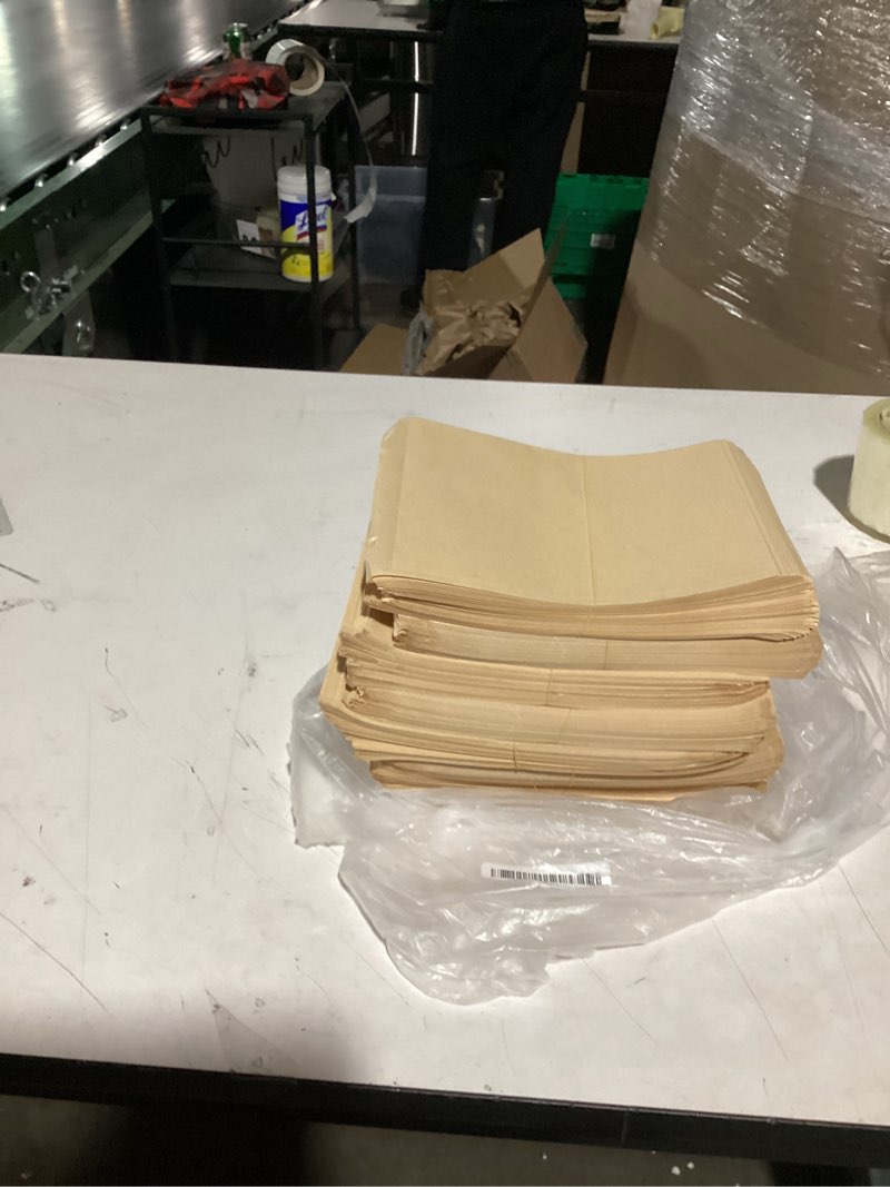 Condition photo showing Good Condition for 800 Pack Wax Paper Sandwich Bags 8x6 inch Wax Paper Bags, Greaseproof Bag Paper Cookie Bags Bakery Wax Bag for Food, Sandwich, Snacks, Cookie, Candies and More Kraft-800PCS 8x6 inch