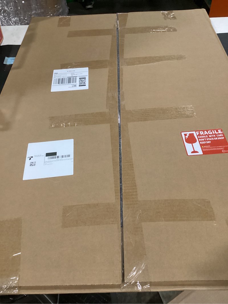 Condition photo showing New/Like New for calpalmy (2 pack) 1/8" thick clear acrylic sheets - 24" x 36" pre-cut plexiglass sheets for craft projects, signs, display cases, sneeze guard and more - cut with engraver, power saw or hand tools 24"x36", 1/8" thick clear 2