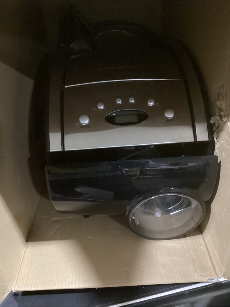 cuisinart dgb-550bkp1 automatic coffeemaker grind & brew, 12-cup glass, black