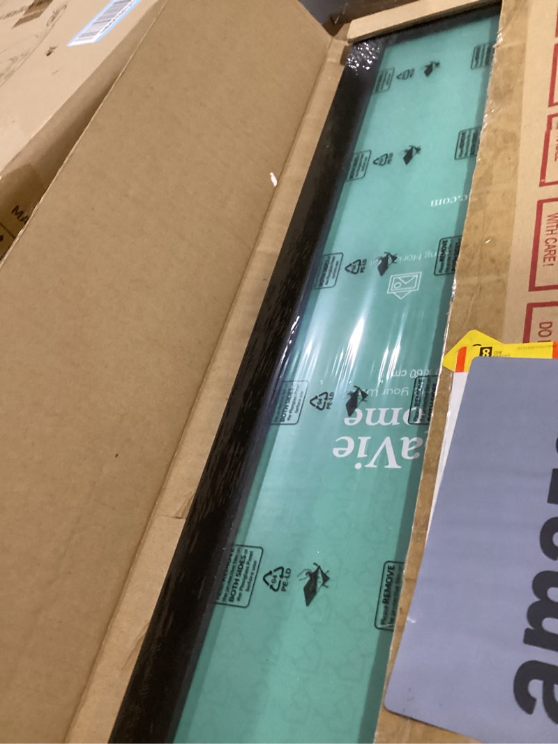 Condition photo showing Good Condition for lavie home 8x24 picture frame black, panoramic picture frame for wall decoration, classic black minimalist style suitable for decorating houses, offices, hotels?1 pack? 8x24 black