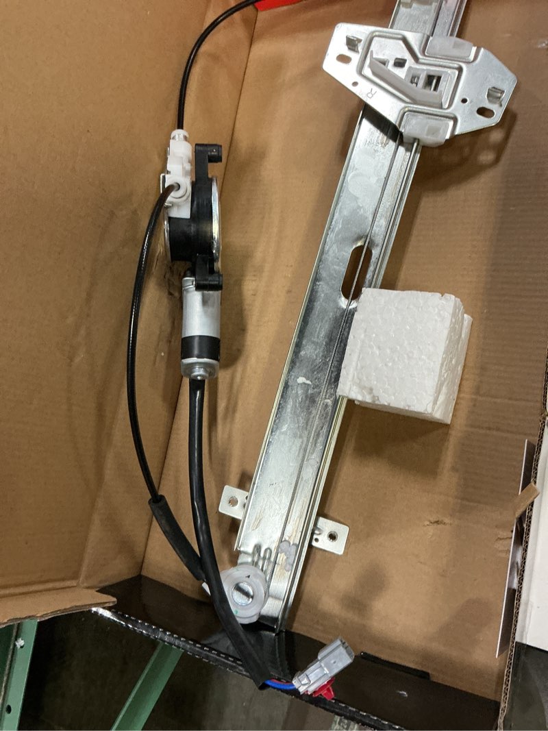 Condition photo showing As Is for a-premium power window regulator with motor replacement for honda civic 2001-2005 coupe front right passenger side front passenger