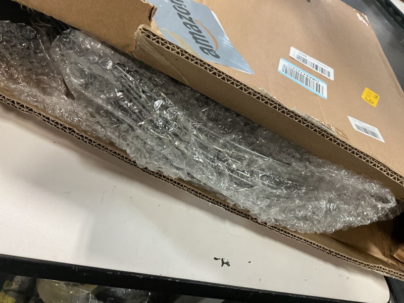 Condition photo showing As Is for 3 Pack Christmas LED Light Ball, Large 25 Inch Collapsible Lighted Balls Christmas Decoration Indoor/Outdoor Hanging for Party, Lawn, Yard, Patheway, Tree Patriotic Decor (Warm White)