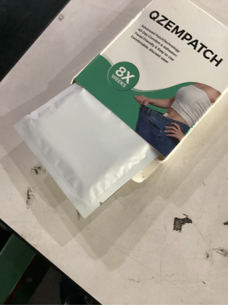 Condition photo showing New/Like New for new rejuvacare qzem body patch, easy daily application, comfortable & discreet, non-irritating, gentle & effective for all skin types, 30-day supply (30 pcs)