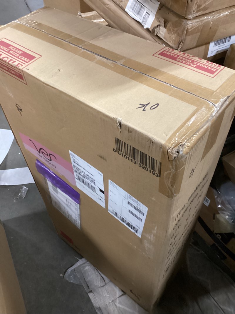Condition photo showing New/Like New for Professional Makeup Artist Directors Lightweight Portable Foldable Aluminum Chair with Backrest Footrest and Hinge Lock