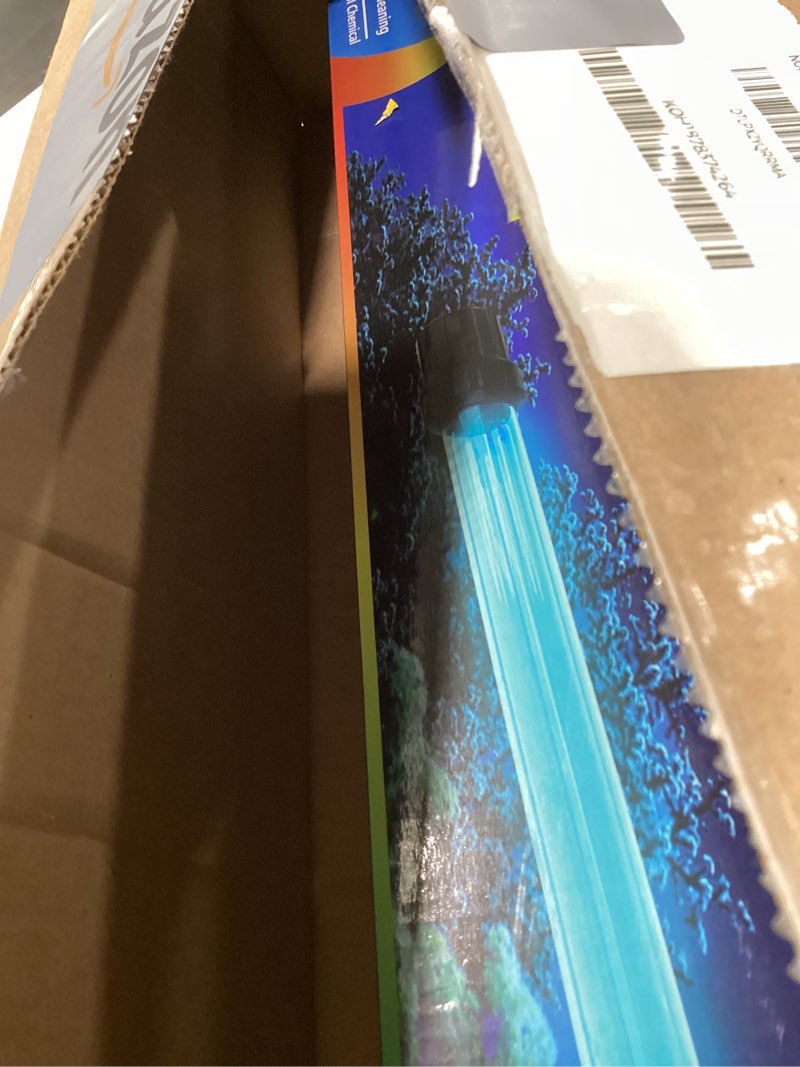 Condition photo showing New/Like New for 55w aquarium uv light for 500-5500 gallon, uv pond water clarifier for koi pond, swimming pool, spa, large fish tank, cold plunge 55w/for 5500 gallon