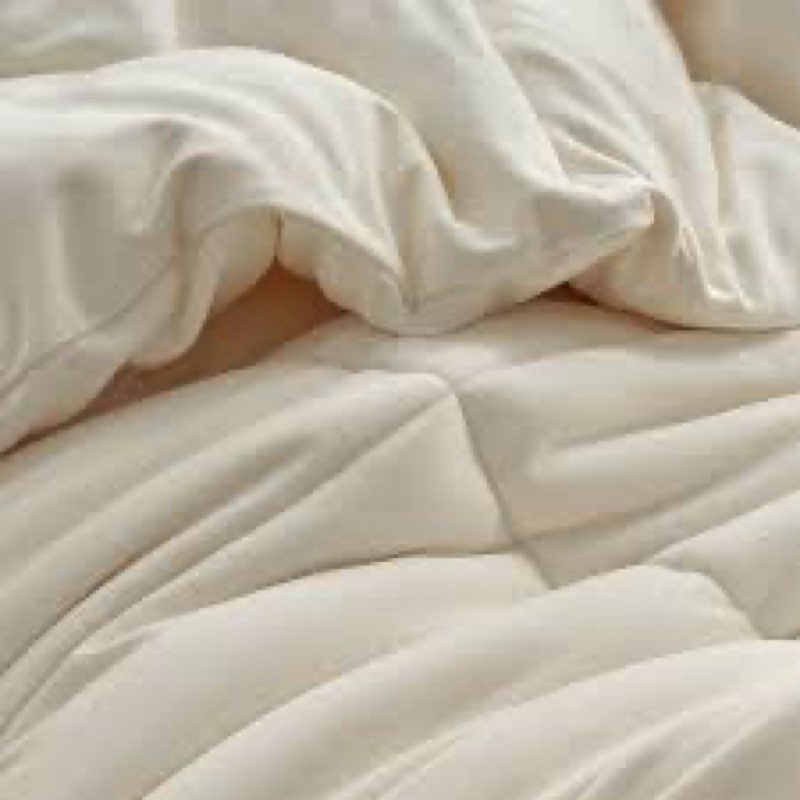 bedsure queen comforter set - beige soft bedding for all seasons, cationic dyed bed set, 3 pieces, 1 queen size comforter (90"x90") and 2 pillow shams (20"x26"+2")