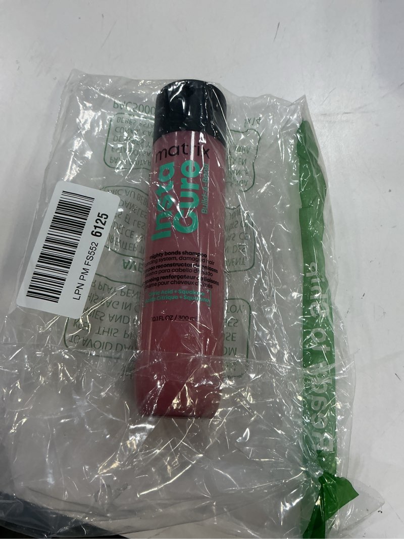 Condition photo showing Good Condition for MATRIX Instacure Build-A-Bond Mighty Bonds Shampoo - Repairs Very Damaged Hair, Strengthens & Softens with Citric Acid & Squalane, Vegan, Sulfate-Free, Paraben-Free 10.1 Fl Oz (Pack of 1)