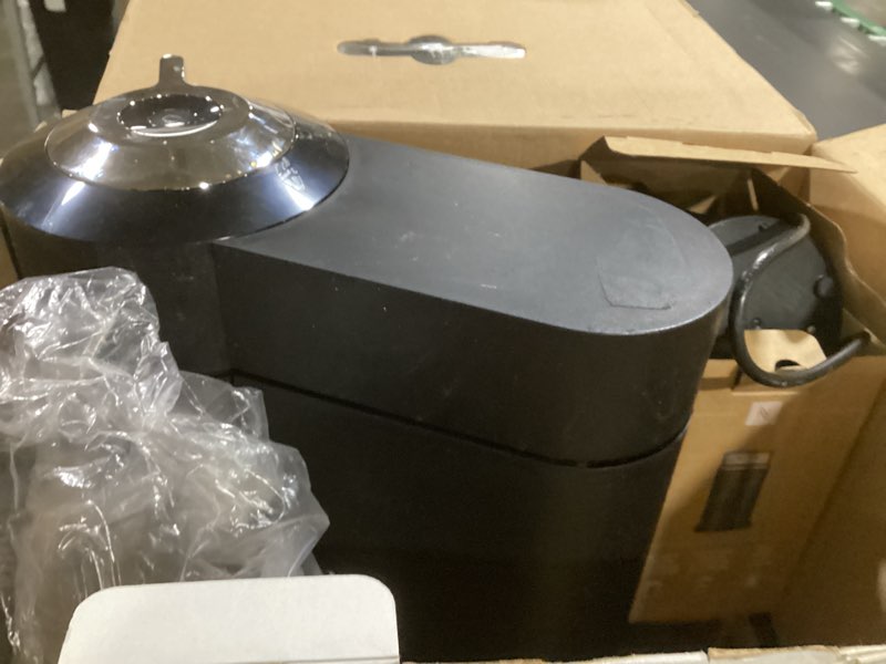 Condition photo showing As Is for nespresso vertuo next premium coffee and espresso maker by breville with aeroccino milk frother black machine + milk frother