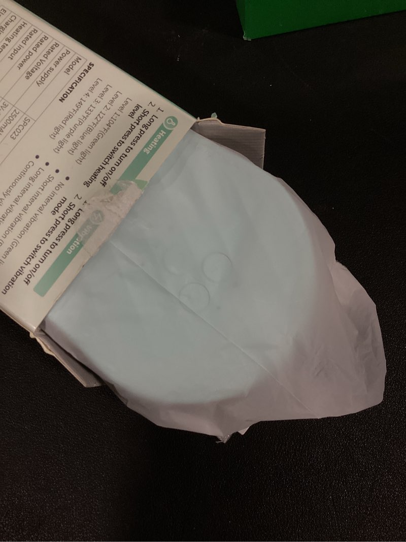 Condition photo showing New/Like New for Slimpal AI Portable Heating Pad for Period Cramps, Smart AI Heat Chip, Electric Cordless Heating Belt for Back, Belly, Waist, Stomach, Menstrual Wearable Heating Pad Aqua S2 SPC023-S2 Aqua