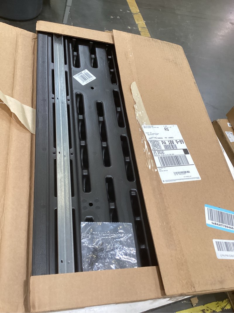 Condition photo showing Good Condition for suncast tall garage storage cabinet shelf, compatible with models bmc7200 & bmc3600, black black large