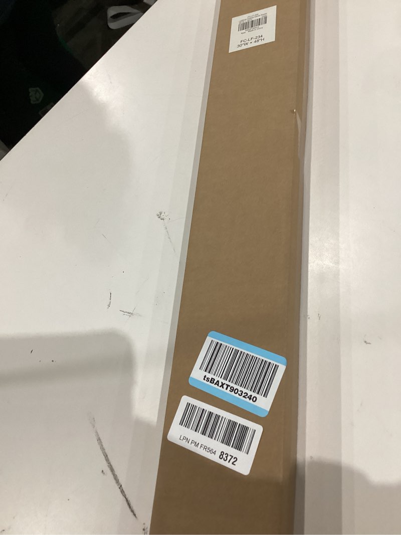 Condition photo showing New/Like New for lazblinds cordless cellular shades, light filtering honeycomb shades for home, thermal insulation noise reduction blinds for windows, 30'' w x 48'' h, cream light filtering-cream 30'' w x 48'' h
