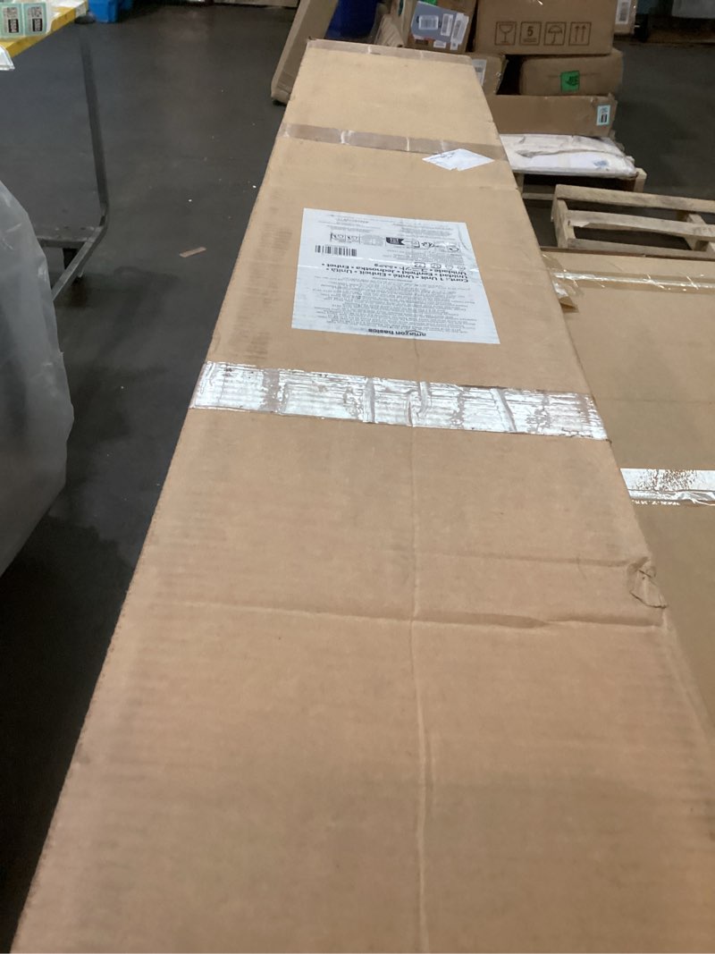 Condition photo showing As Is for Amazon Basics Soft Roll-Up Truck Bed Tonneau Cover, 6.5 ft, Water-Resistant, Works with Bed Liners for 2014-2019 Chevy Silverado, GMC Sierra 1500, 2015-2018 Silverado Sierra 2500 3500 HD, Fleetside 6.5 feet