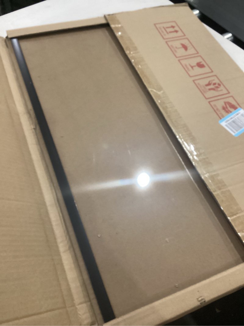 Condition photo showing Good Condition for lavie home 19x27 picture frame for wall display, 19x27 black picture frame with hd plexiglas, 19 x 27 poster frame 1 pack, display frame for vertical or horizontal, classic collection black 19x27 1