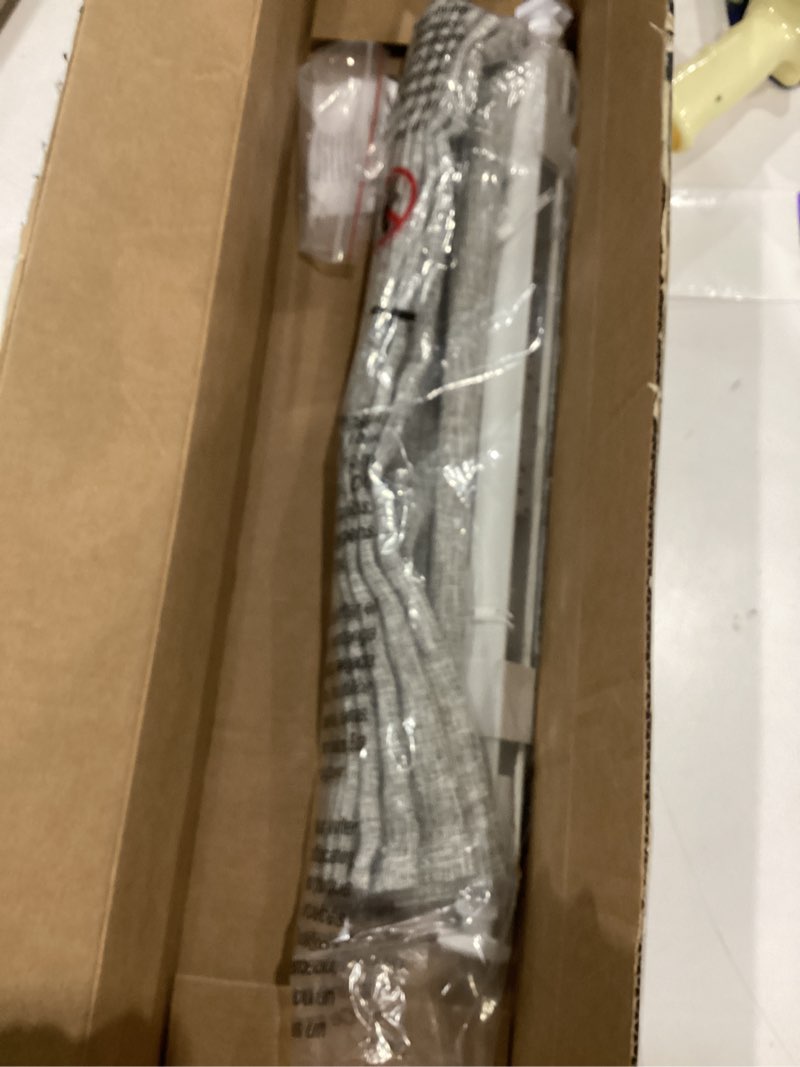 Condition photo showing New/Like New for no drill cordless roman shades for windows, 21" w × 64" h - light filtering - linen - grey light filtering - linen - grey 21" w × 64" h