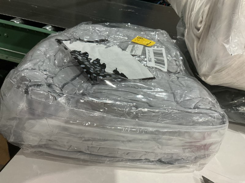 Condition photo showing New/Like New for INVENHO Large Dog Beds Large Sized Dog Washable, Orthopedic Warming Soft Sleeping Puppy Bed Durable Pet Bed with Anti-Slip Bottom L(35"x25"x10") L (35"x25"x9") Grey