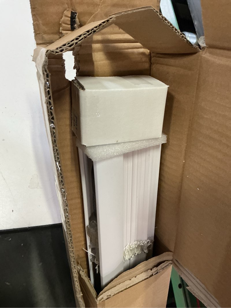 Condition photo showing Good Condition for CHICOLOGY Mini Blinds for Indoor Windows – 52" W X 60" H, White Horizontal Vinyl Blinds | Cordless | Easy to Install | Sleek Low-Profile Fit for Doors, Offices, Kitchens & Apartments