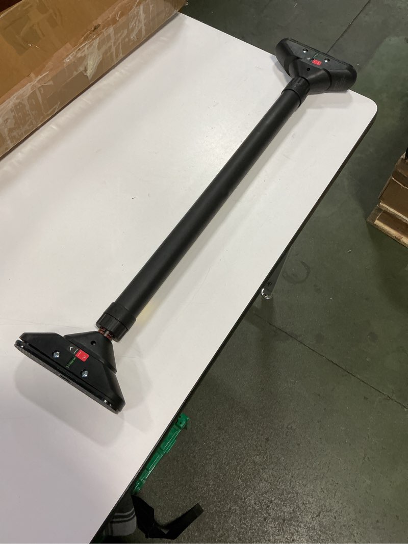 Condition photo showing As Is for Sportneer Pull Up Bar: Strength Training Chin up Bar without Screws - Adjustable 29.5''-37'' Width Locking Mechanism Pull-up Bar for Doorway - Max Load 440lbs for Home Gym Upper Body Workout, Non-slip