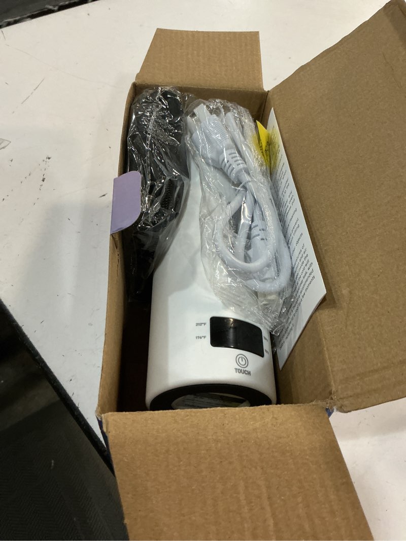 Condition photo showing Good Condition for travel electric kettle portable small mini tea coffee kettle water boiler, water heater with 4 temperature control,304 stainless steel with auto shut-off & boil dry protection, bpa-free (white)