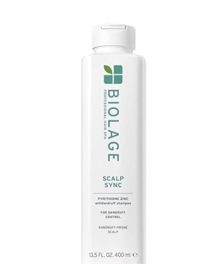 biolage scalp sync anti-dandruff shampoo - controls dandruff & deeply cleanses, with zinc pyrithione