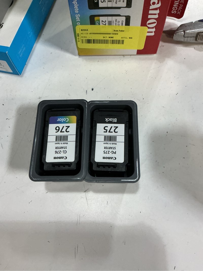 Condition photo showing As Is for canon pg-275/cl-276 – genuine ink cartridge combo pack for select pixma printers - black & color