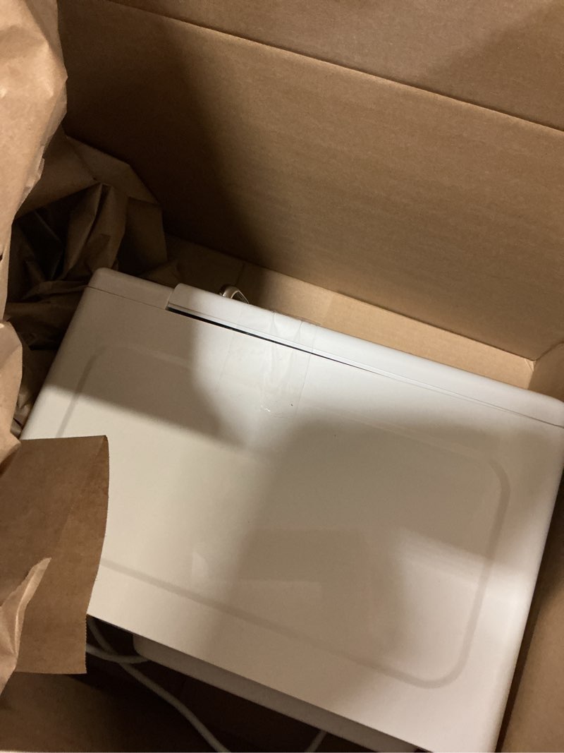 Condition photo showing Good Condition for Nostalgia Retro 700W Microwave Oven 0.7 Cu Ft Capacity – Child Safety Lock, 8 Auto-Cook Settings – Countertop Kitchen Appliance – Ivory 0.7 Cu. Ft. Ivory