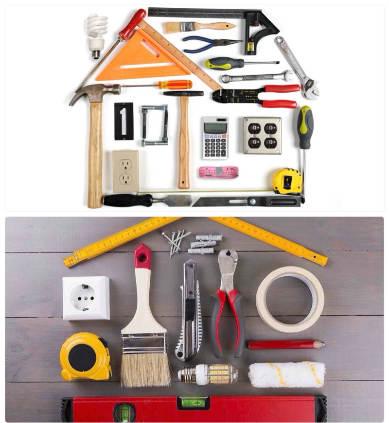 Assorted Home Improvement Lot (Small Tools, Screw, Home Accessories, etc.)