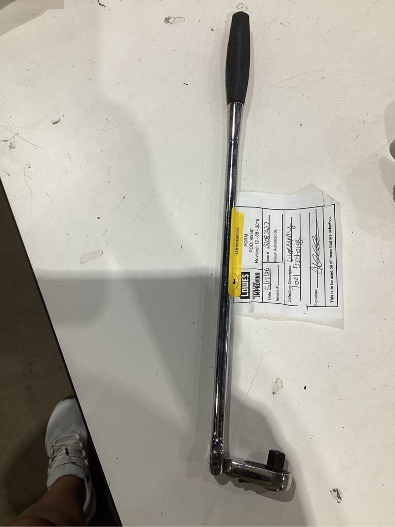 Condition photo showing Good Condition for kobalt 72 -tooth 3/8-in drive comfort grip handle flexible head ratchet