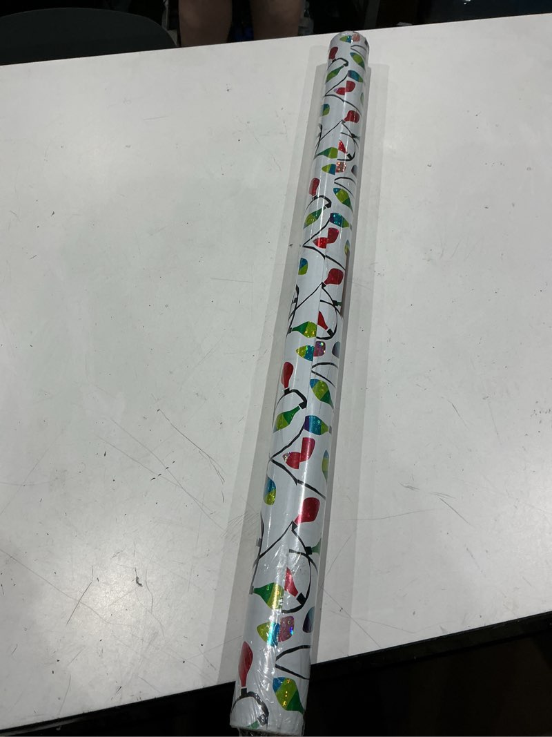 Condition photo showing Good Condition for holiday home® large string lights gift wrapping paper