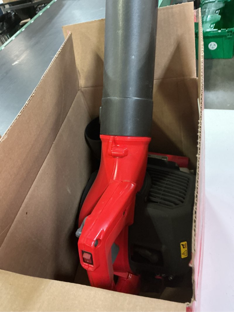 Condition photo showing As Is for craftsman b2000 25-cc 2-cycle 410-cfm 180-mph gas handheld leaf blower