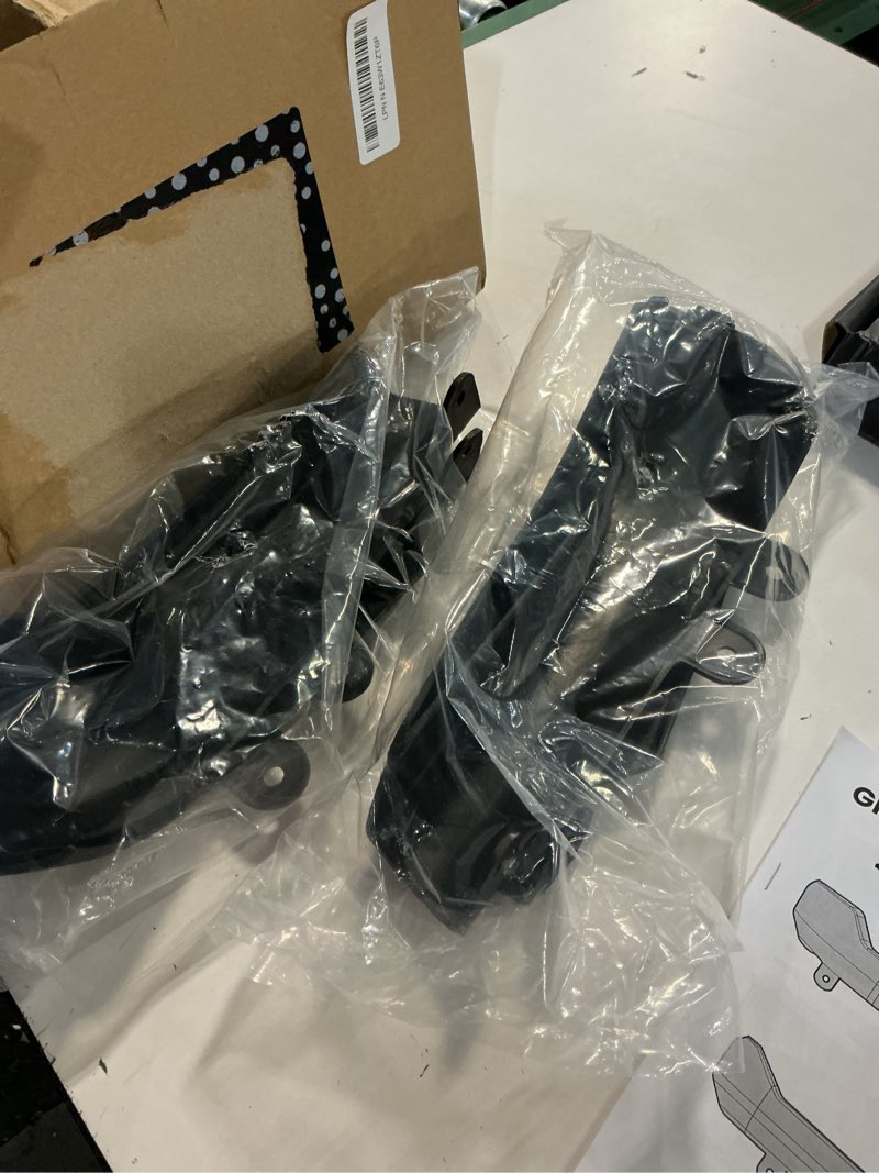 Condition photo showing Good Condition for ( incomplete ) mud flap delete fit for gmc sierra 2500/3500 2020-2026,mud guards compatible with gmc sierra 2500/3500hd accessories 2020-2026 2wd/4wd front & rear wheel fender mud guard delete kit for sierra 2500/3500 hd 2026-2020