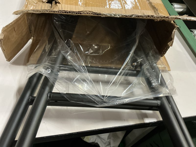 Condition photo showing Good Condition for XIZUNRU Black Folding Bar Stool,28 inch Folding Stool for Adults Foldable Stools with Handle,Collapsible Heart-Shaped Folding Counter Height Stools Chair for Camping Kitchen,Loads 250 Lbs,1 Pack Black-Folding Stools-A3