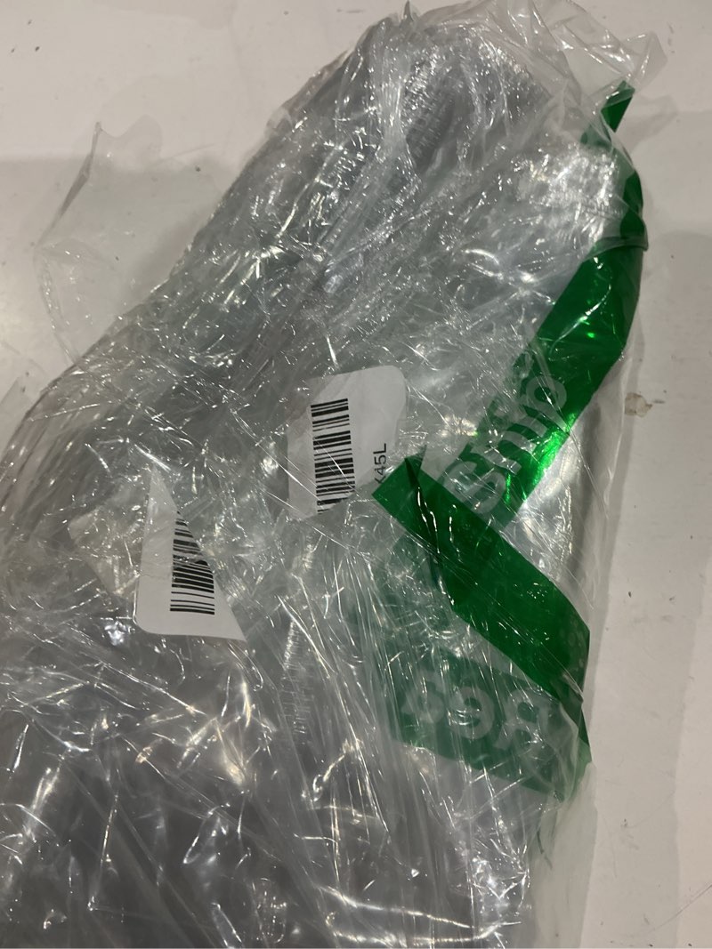 Condition photo showing As Is for rjtlpnk 10-pack transparent pvc gift bags with handles – durable & odorless clear plastic bags for wedding favors, birthday parties & corporate events (7.5”l x 2.4”w x 5.7”h) transparent-l5.9xw2.75xh7.87