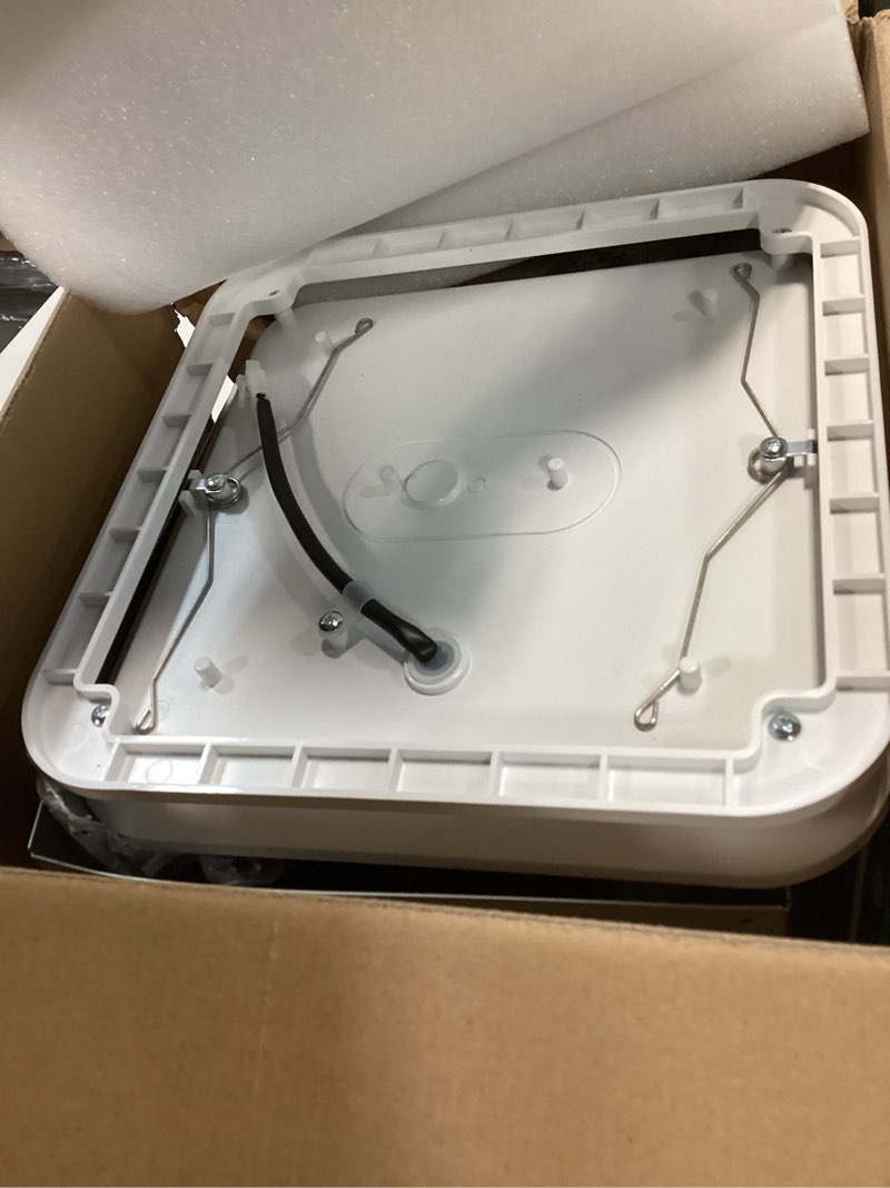 Condition photo showing Good Condition for 2-in-1 Bathroom Exhaust Fan with Light, 32W Quiet Vent Fan - 130 CFM & 1.5 Sones, 1200lm LED Light - 3000K/4000K/5000K Adjustable, Easy to Install, Bathroom Fans for Home, Bath, Hotel, Etc. Black