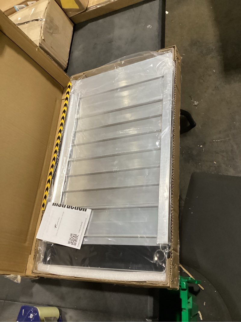 Condition photo showing New/Like New for fachnuo 2 feet portable wheelchair ramp, non-skid aluminum handicap ramps with handle, folding threshold wheel chair ramp for home steps, stairs, entry, threshold, doorways, scooter, 800lbs capacity aluminum 2ft(using height 2-6'')