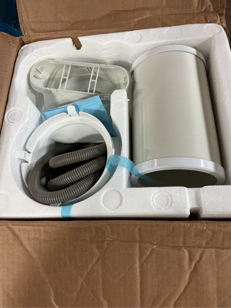 Condition photo showing As Is for 16000 btu portable air conditioners for large room up to 730 sq.ft 5-in-1 smart ac unit with wifi app/remote control, fast cooling, dehumidifier, quiet sleep mode, window kit included