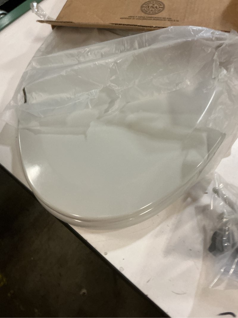 Condition photo showing Good Condition for bemis 1500ec lift-off wood elongated toilet seat  available in various colors