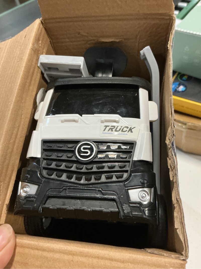 Condition photo showing Good Condition for carrier truck race track toddlers toys, foldable 3 layer track playset, toy truck transport car carrier & 8 race cars, truck car kids toys xmas gifts for age 3 4 5 6+ years old boys girls blue