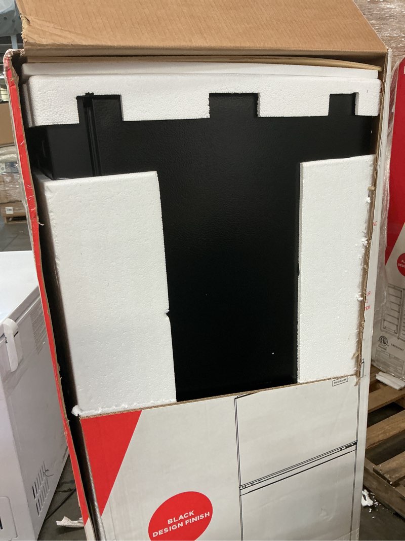 Condition photo showing As Is for 7.2 CU FT TOP MOUNT GARAGE READY FRIDGE,