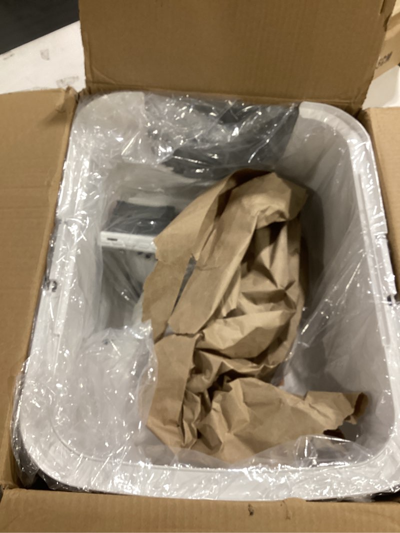 Condition photo showing New/Like New for sfozstra cat urine litter box with pedal, fully enclosed leak-proof for small cats under 8 ib, high edge and odorless, easy to carry and clean (grey with handle, s) gray with pedal(s)